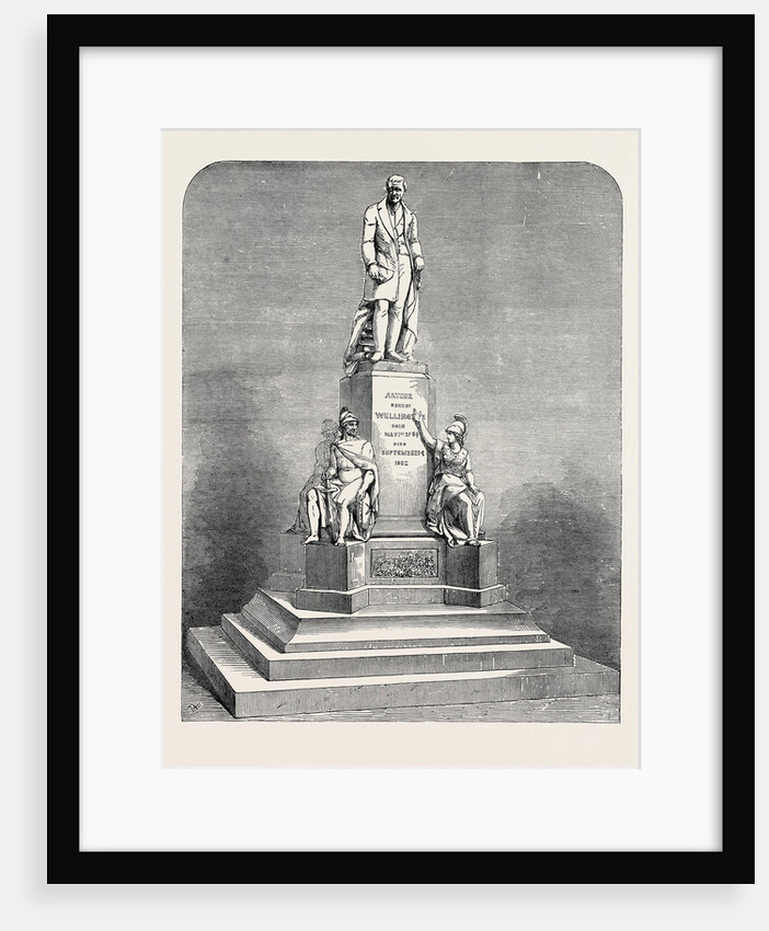 The Wellington Memorial for Manchester by Anonymous