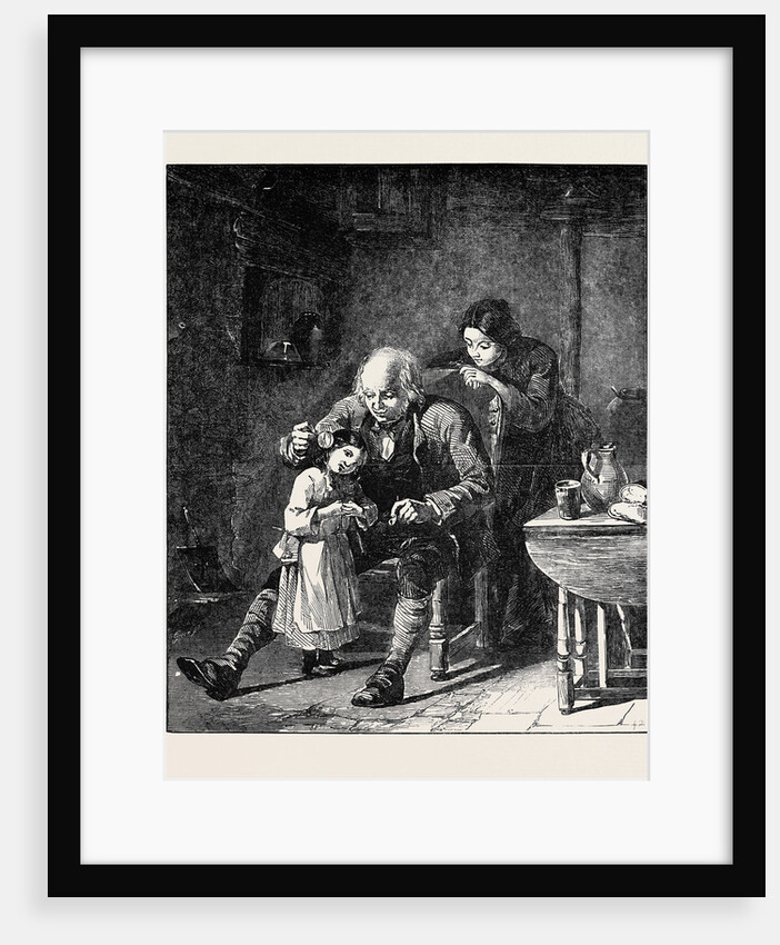The Grandfather's Watch, from the Exhibition of the Society of Painters in Water Colours by Anonymous