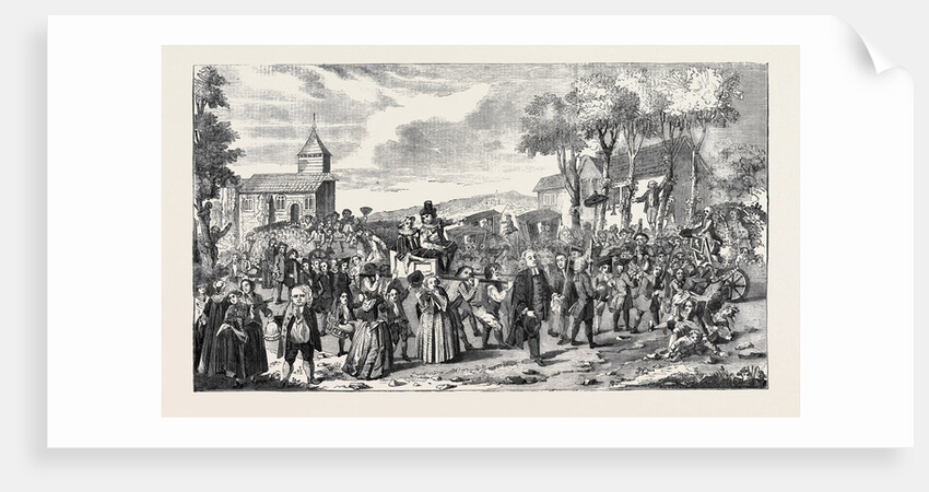 The Dunmow Procession, June 20, 1751 by Anonymous