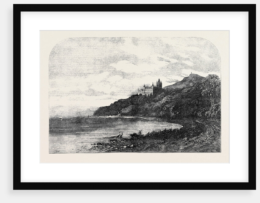 Dunrobin Castle, from the East. by Anonymous