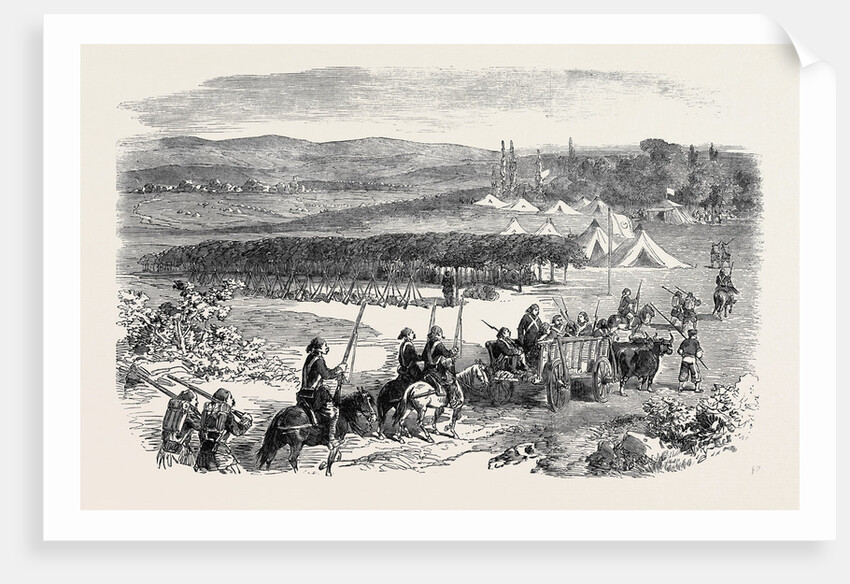 Sketches in the Crimea, Valley of Vorutzia: The Woronzow Road by Anonymous