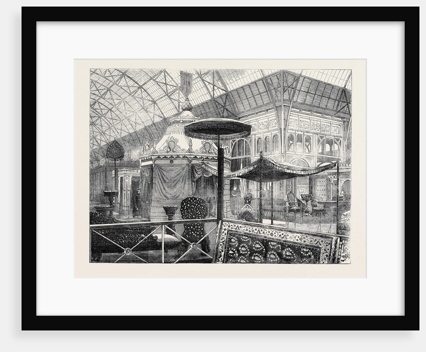 The Palace of Industry at Paris, the Indian Court by Anonymous