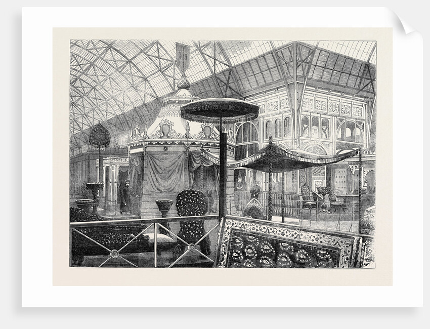 The Palace of Industry at Paris, the Indian Court by Anonymous