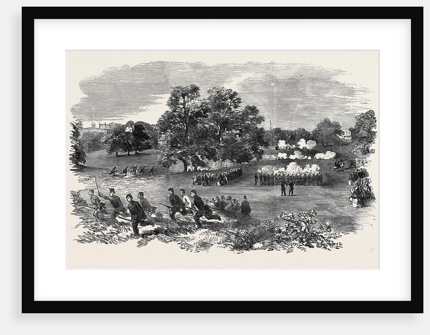Grand Field Day of the Rifle Corps, at Torquay by Anonymous