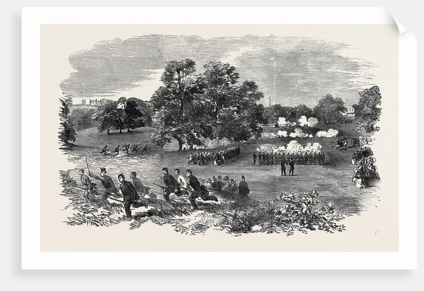 Grand Field Day of the Rifle Corps, at Torquay by Anonymous