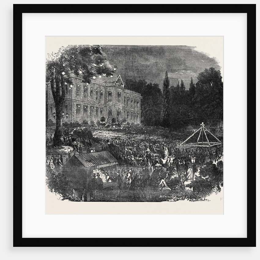 Popular Amusements of Paris: The Chateau of Asnieres by Anonymous