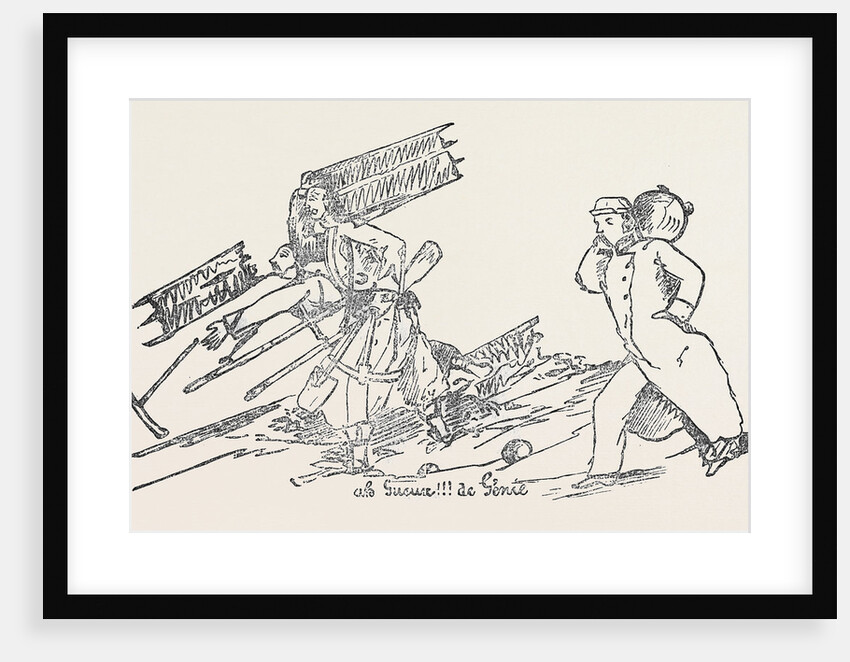 Zouave Play Bill by Anonymous