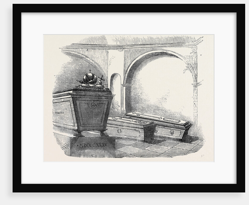 Tomb of Napoleon II., in the Imperial Vault, in the Church of the Capuchins, at Vienna by Anonymous