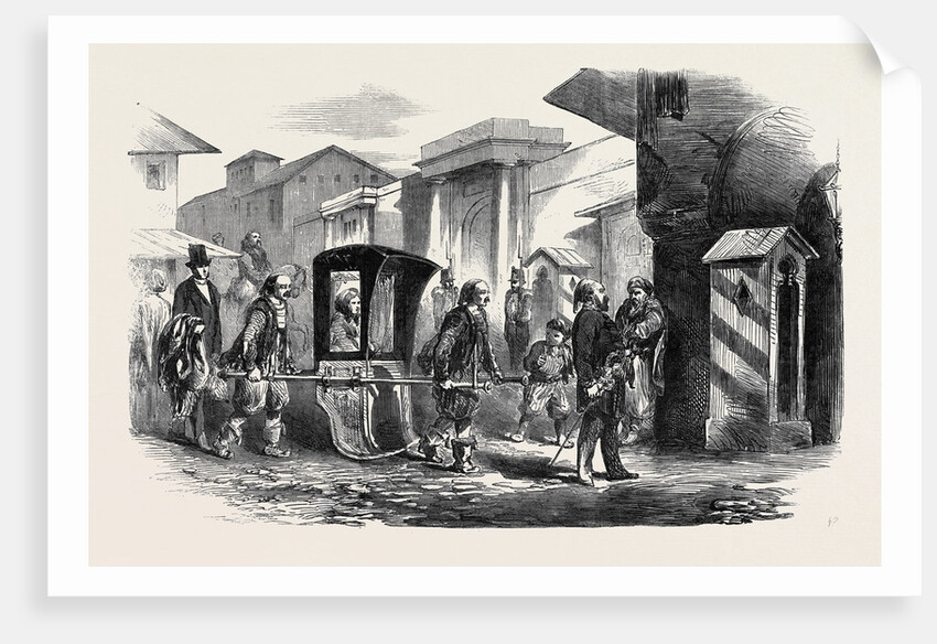 Lady Redcliffe Visiting the Wounded in the Hospital at Scutari by Anonymous