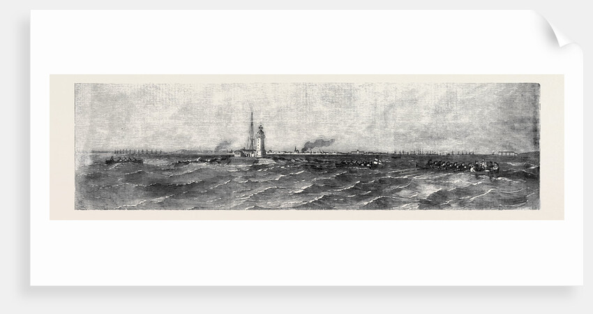 Pleasure Trip to the Tolboukin Lighthouse, in the Baltic by Anonymous