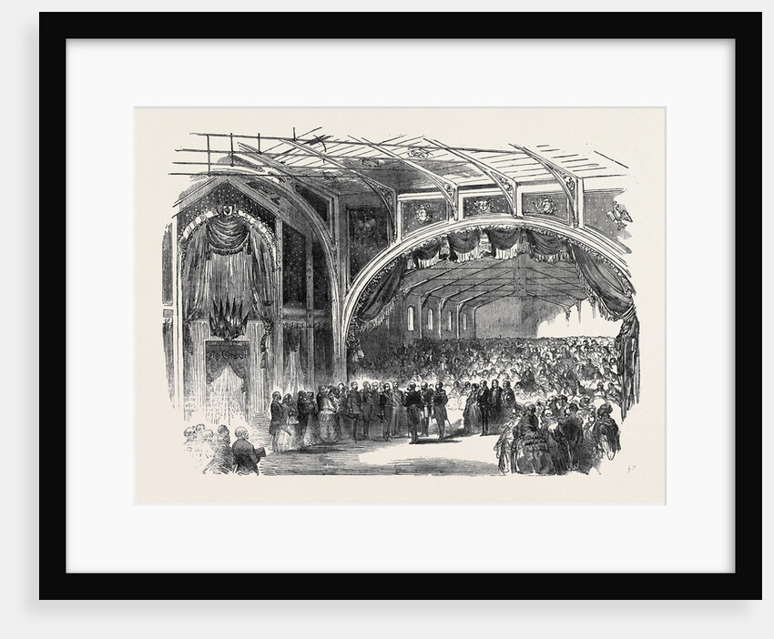 The Queen's Visit to Paris, Waiting the Arrival of Her Majesty at the Boulogne Railway Station by Anonymous