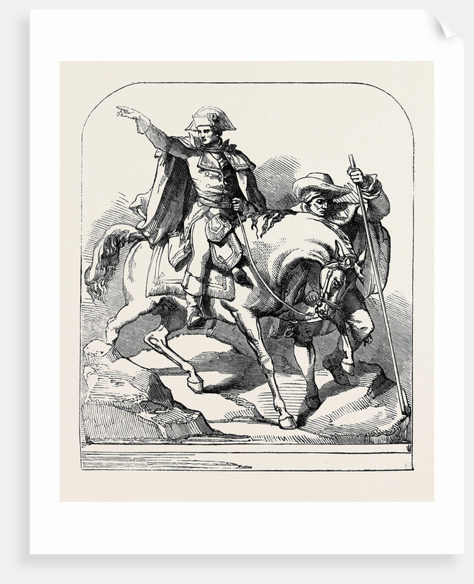 The Paris Universal Exhibition: Silver Statuette of Napoleon I by Anonymous