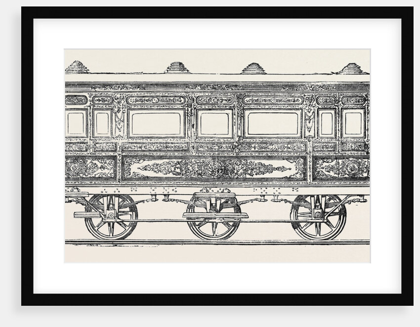 Railway State Carriage for His Highness the Viceroy of Egypt by Anonymous