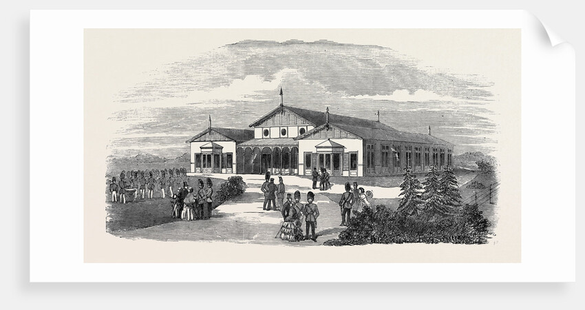 The Royal Aldershott Club House by Anonymous