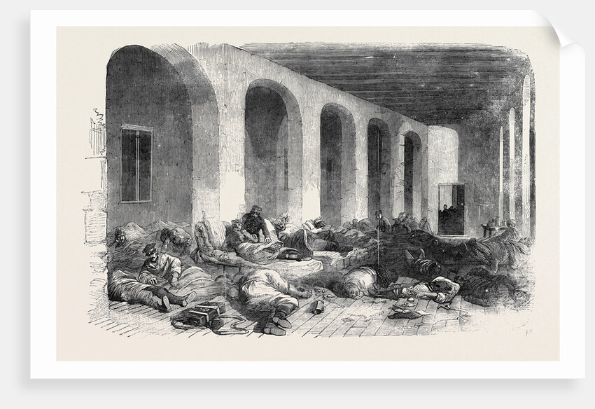 Hospital in Sebastopol, Dr. Durgan Attending the Wounded by Anonymous