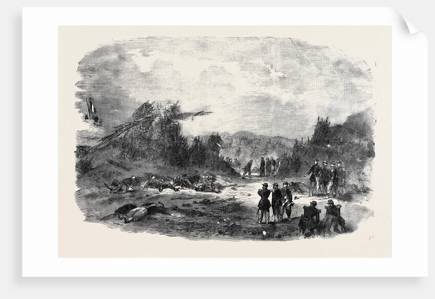 Interior of Part of the Malakoff, September 9, 1855 by Anonymous