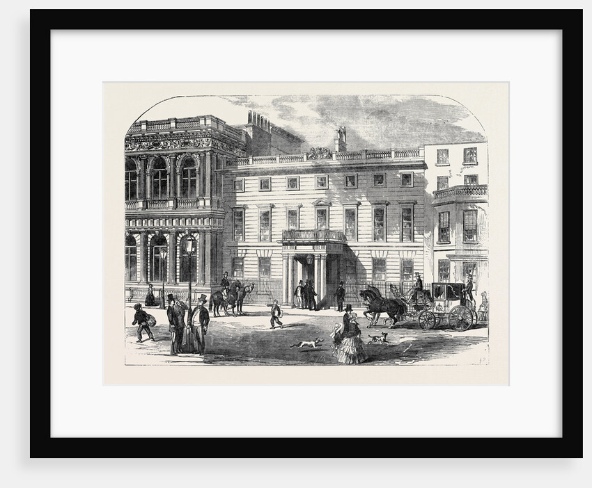 The New Office of the War Department (Buckingham House), Pall Mall by Anonymous