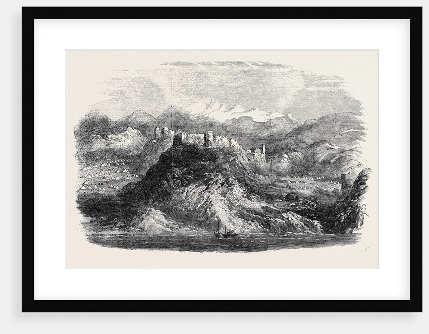 Portion of the Camp of Omer Pacha, Upon the Eastern Shore of the Black Sea by Anonymous