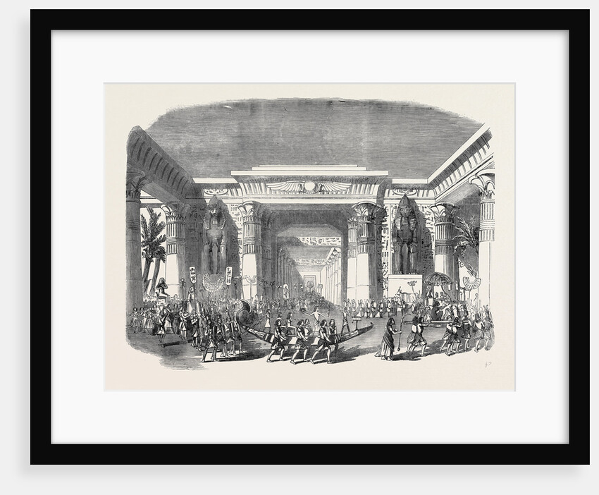 Scene from the New Egyptian Drama of Nitocris, at Drury Lane Theatre, the Coronation Procession by Anonymous