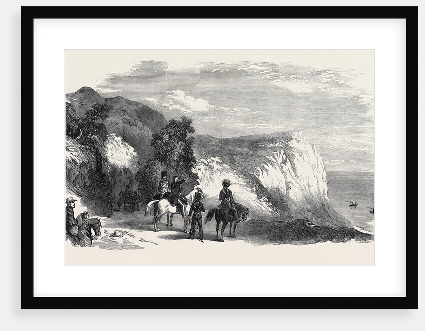 Sketches in the Crimea: Pass of Poros, Baidar by Anonymous