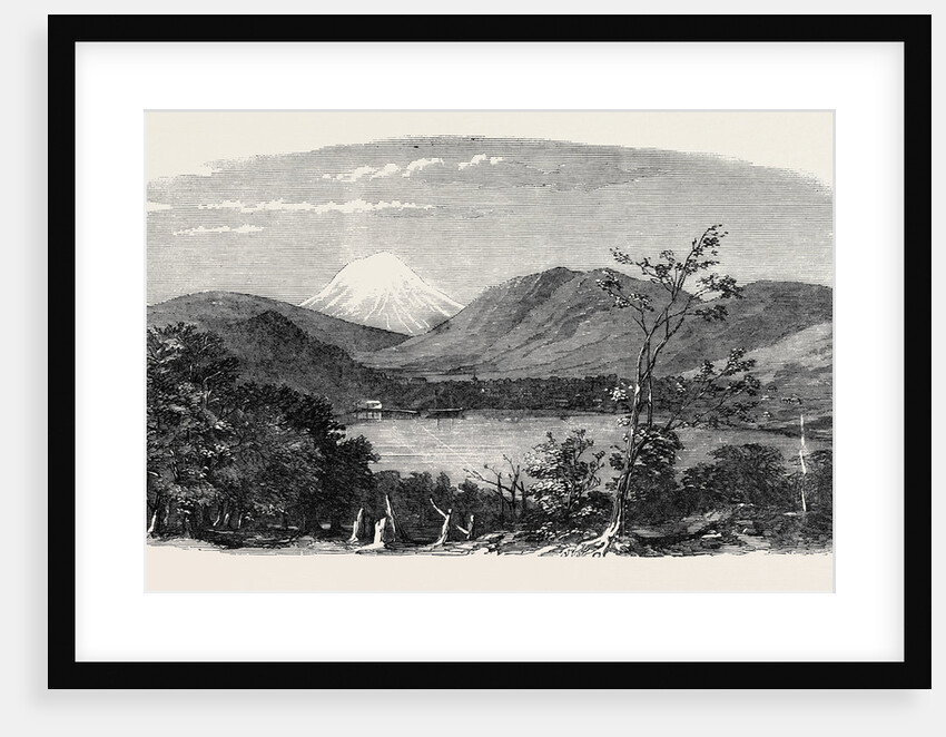 Town of Petropaulovski, from a Battery on Point Schakoff by Anonymous