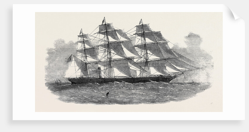 The New Screw Clipper Ship Khersonese by Anonymous