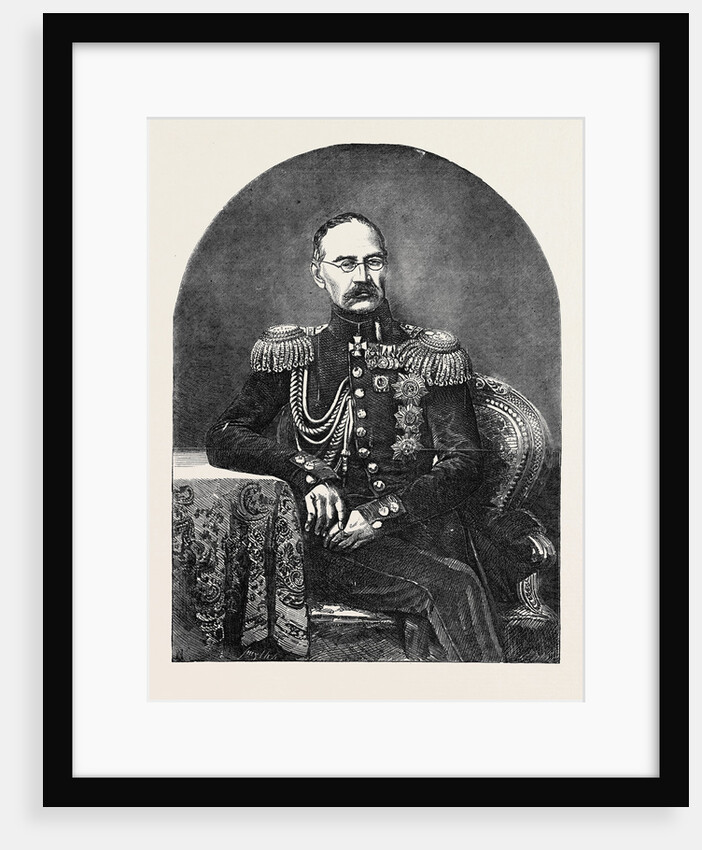 Prince Gortshakoff, Commander-in-Chief of the Russian Army in the Crimea by Anonymous