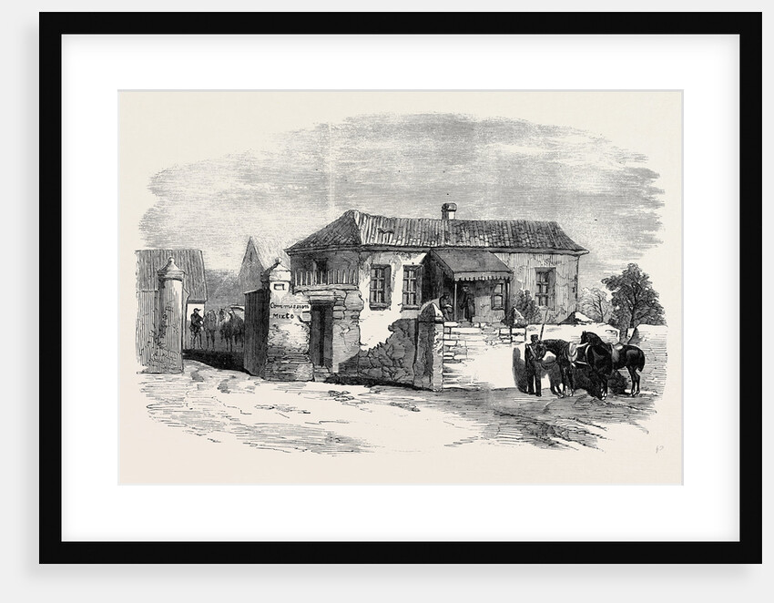 House of the Anglo-French Commission, at Sebastopol by Anonymous