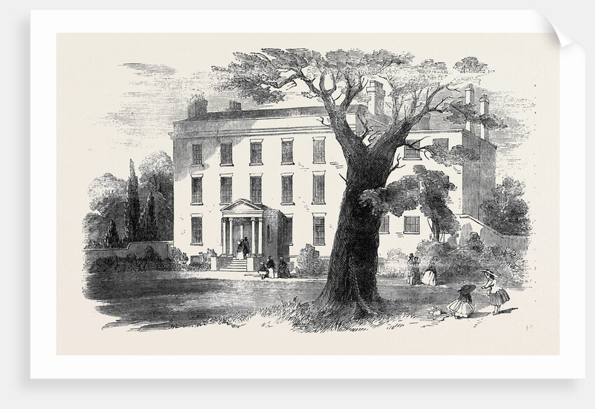 The Warehousemen and Clerks' Schools, Hatcham-Grove House, New Cross. by Anonymous