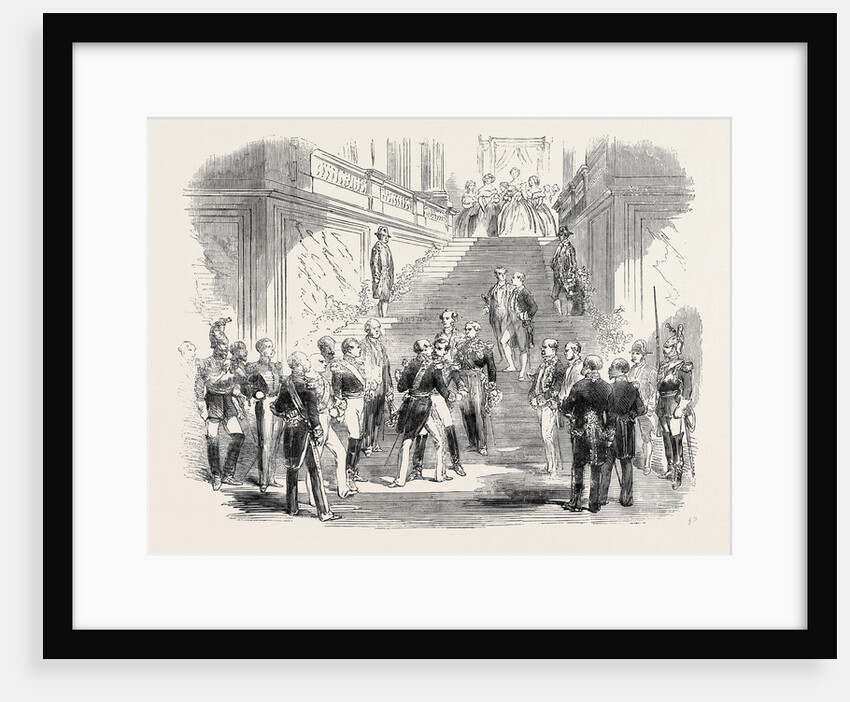 Reception of the King of Sardinia at the Tuileries by Anonymous