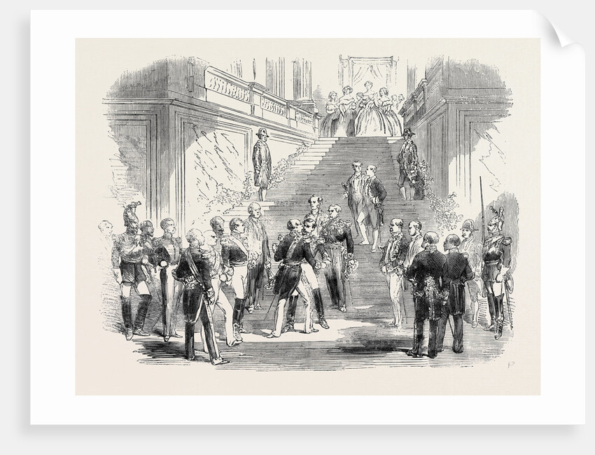 Reception of the King of Sardinia at the Tuileries by Anonymous