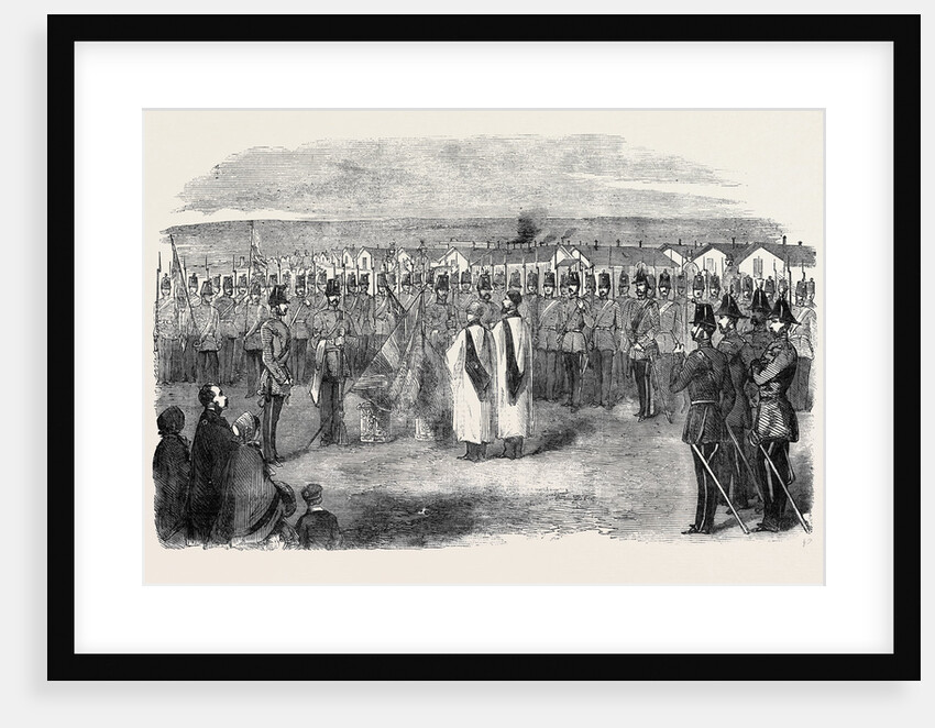 Presentation of New Colours to the West Kent Light Infantry, at Aldershott by Anonymous
