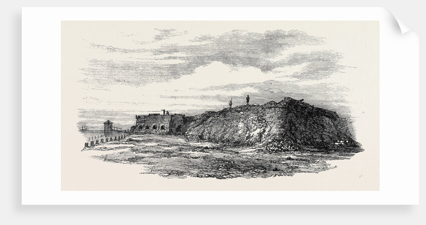 South West Angle of Kinburn, after the Bombardment by Anonymous