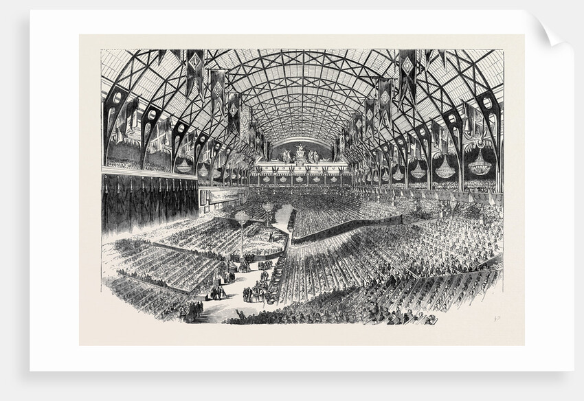 Grand Musical Fete to the King of Sardinia, in the Palace of Industry at Paris by Anonymous