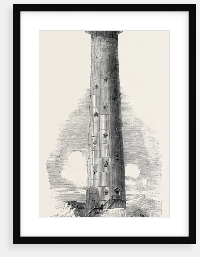Cast-Iron Lighthouse, Constructed for the Great Isaac Rocks, Some Hundred Miles from Bermuda by Anonymous
