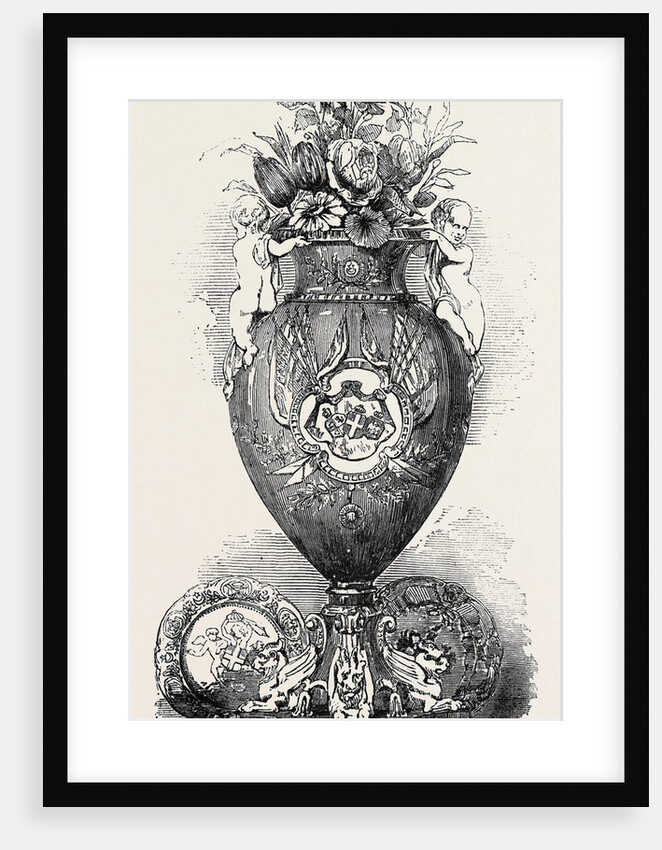 Porcelain Vase, Manufactured at Coalbrooke Dale, for the Entertainment to the King of Sardinia, at Guildhall by Anonymous