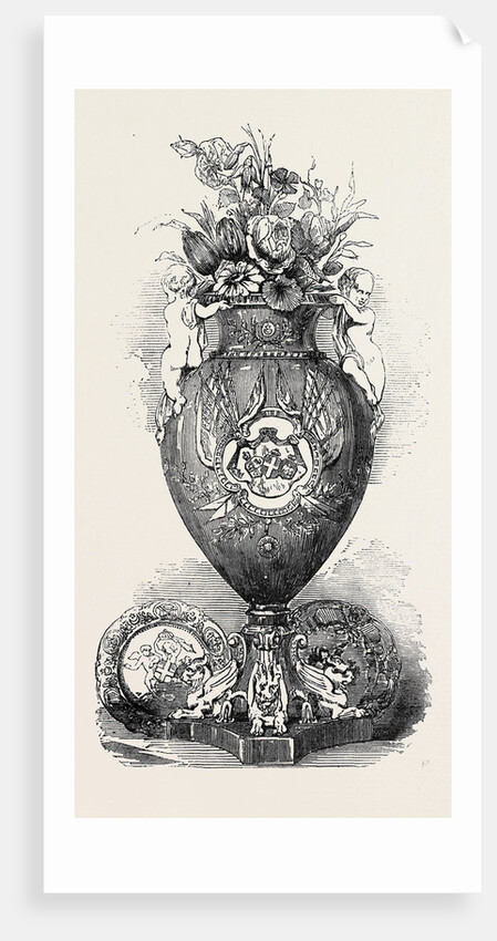 Porcelain Vase, Manufactured at Coalbrooke Dale, for the Entertainment to the King of Sardinia, at Guildhall by Anonymous