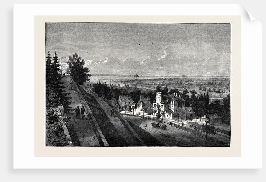 View of the Bay of Mount St. Michael, from Avranches, Normandy by Anonymous