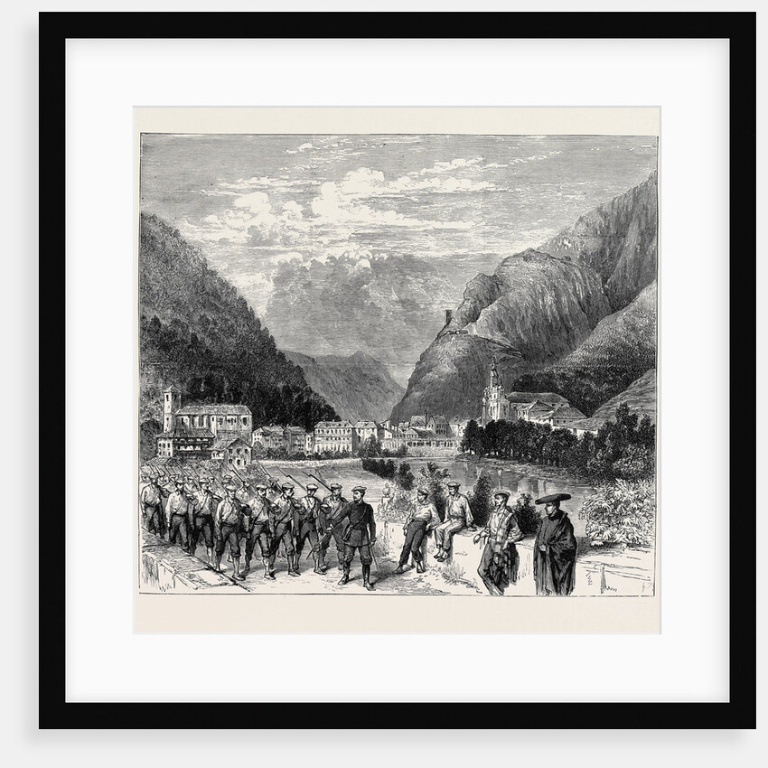 The Civil War in Spain, Tolosa, Headquarters of Don Carlos by Anonymous