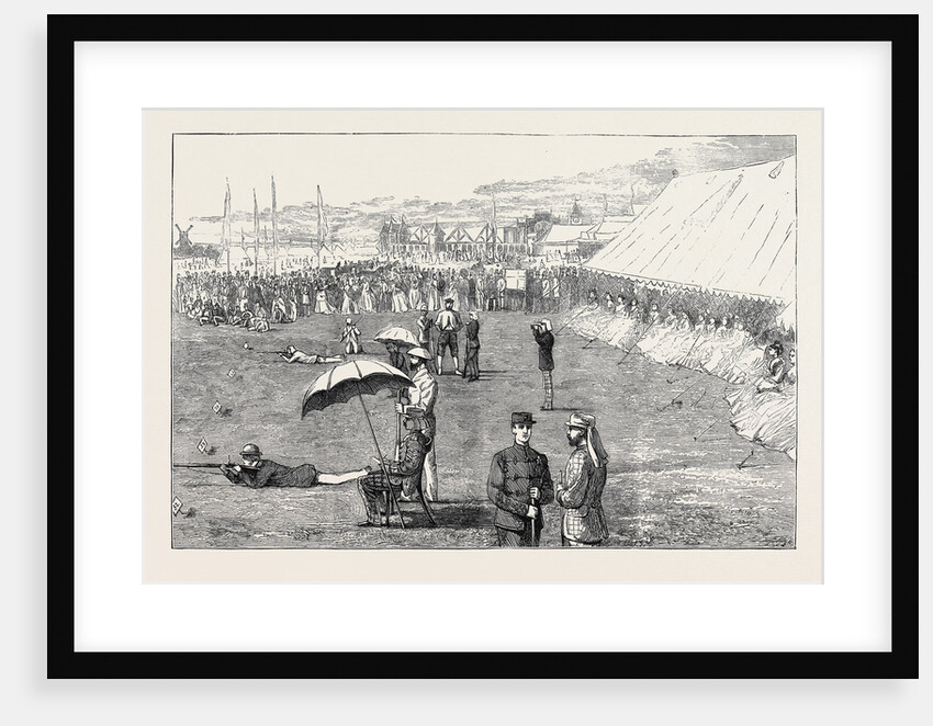 The Wimbledon Prize Meeting, the Lords' and Commons' Match, July 18, 1874 by Anonymous