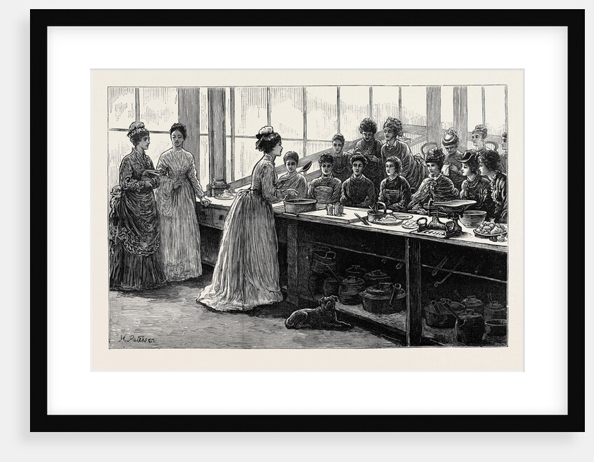 National Training School of Cookery at South Kensington: Afternoon, Lecture on Practical Cookery Seasoning Fricandeau of Veal by Anonymous