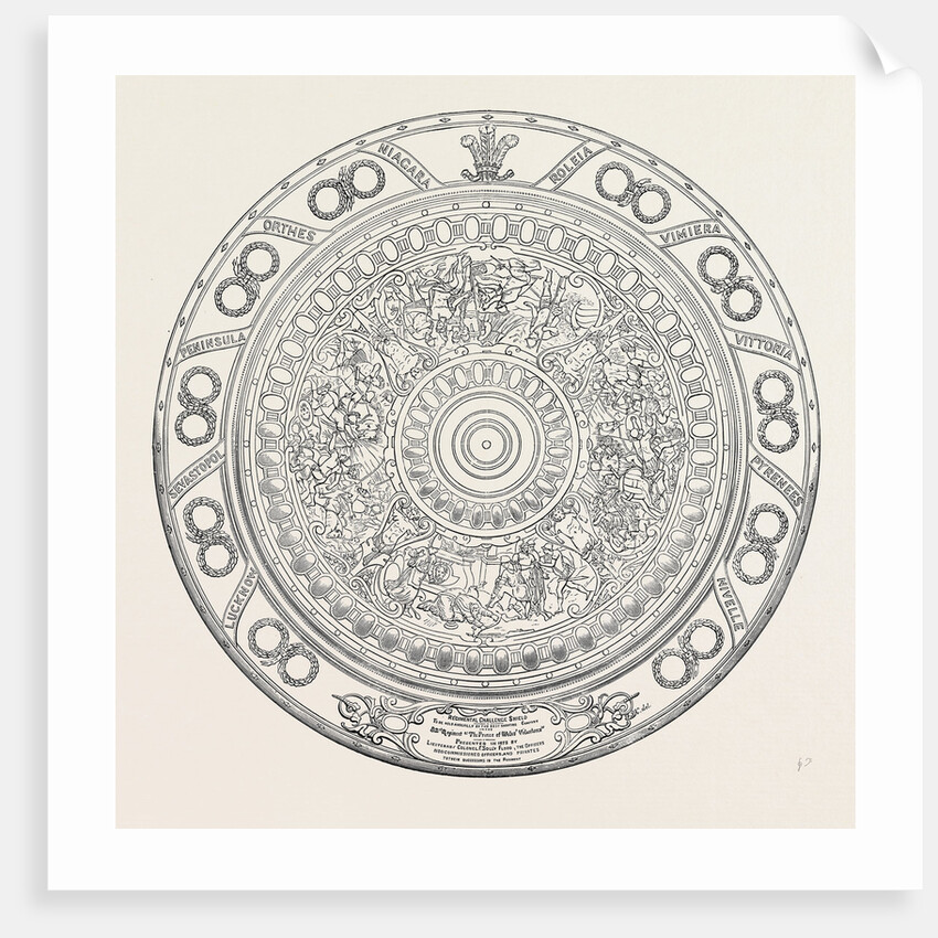 Challenge Shield of the 82nd Regiment, Prince of Wales's Volunteers by Anonymous