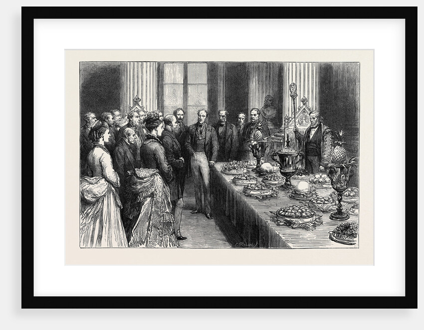 Presentation of Fruit to the Lord Mayor of London, an Annual Custom of the Fruiterers' Company, August 8, 1874 by Anonymous