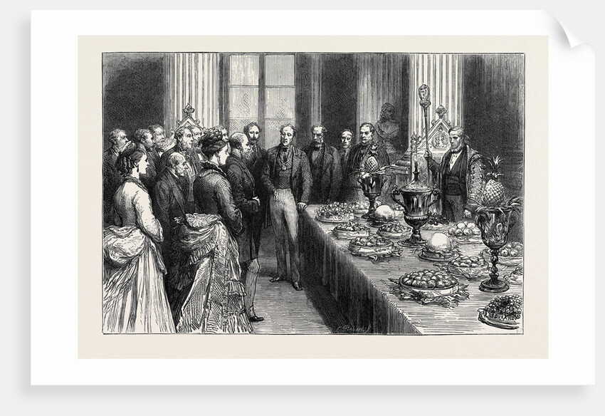 Presentation of Fruit to the Lord Mayor of London, an Annual Custom of the Fruiterers' Company, August 8, 1874 by Anonymous