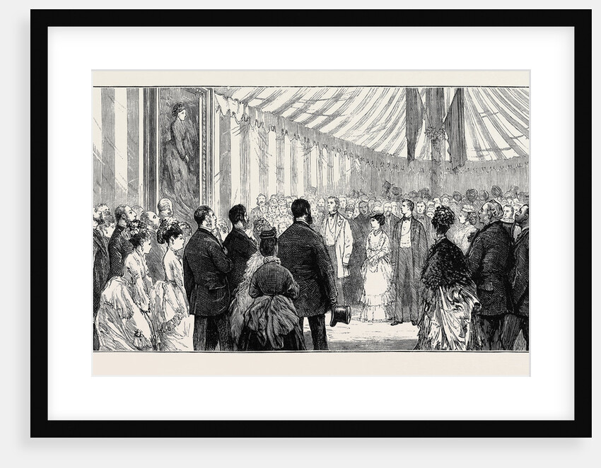 Majority of Earl Grosvenor: Presenting Earl Grosvenor with the Portrait of the Duchess of Westminster, August 29, 1874 by Anonymous