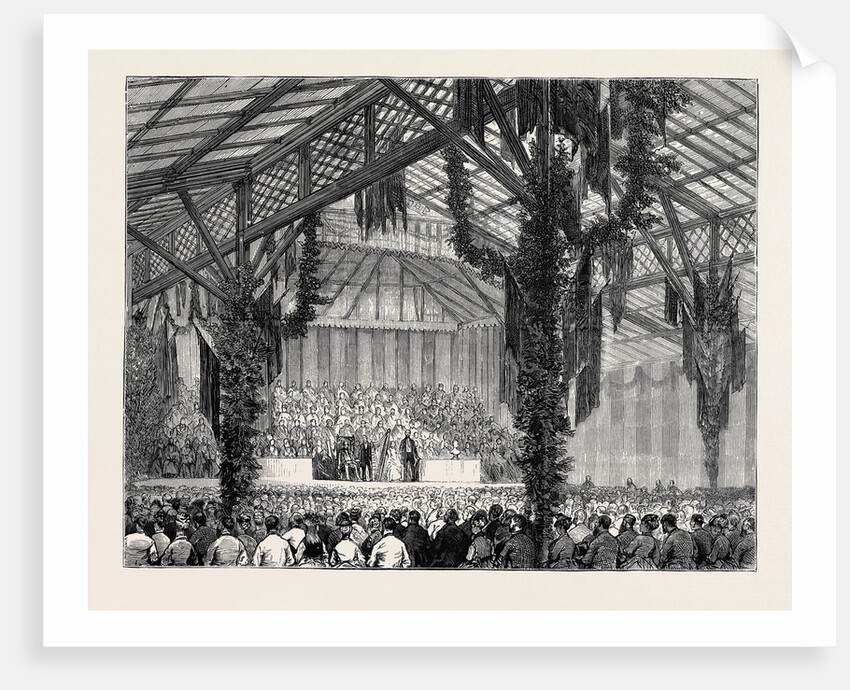 The Welsh National Eisteddfod at Bangor by Anonymous