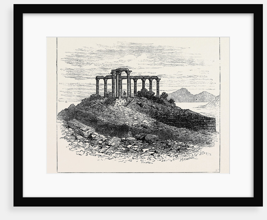 Temple of Minerva, Cape Colonna, Scene of Falconer's Shipwreck, Greece by Anonymous