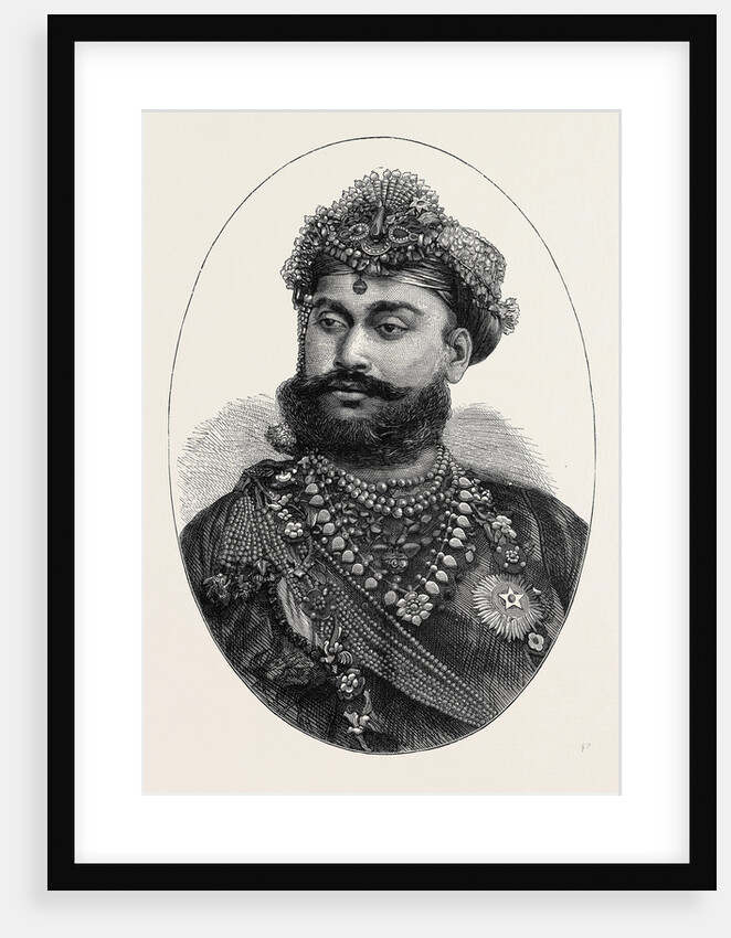 His Highness the Maharajah Holkar, of Indore, Central India by Anonymous