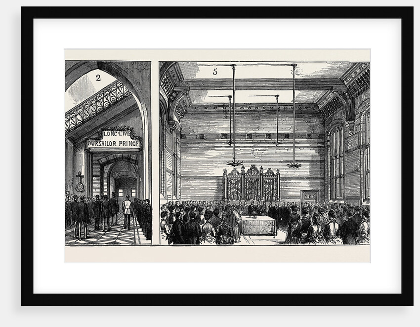 Opening of the Seaman's Orphanage, Liverpool, by H.R.H. The Duke of Edinburgh by Anonymous