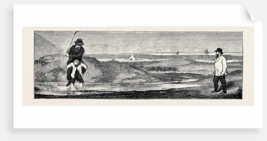 Golf at Westward Ho: Happy Thought! by Anonymous